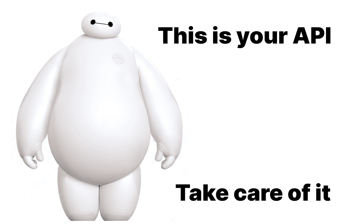 picture of Baymax as an API
